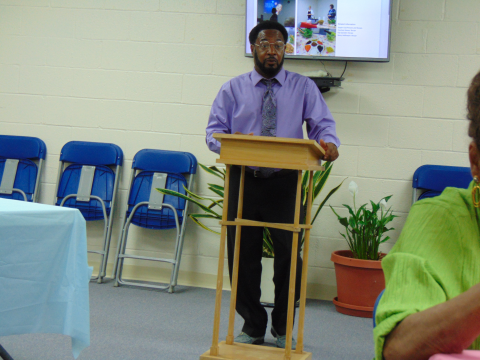 Dr. Derry Glenn, Case Manager at Coleman Professional Services was the speaker.